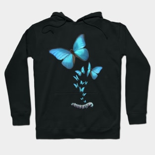 Morph Blue Hoodie